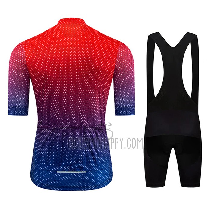 Le Col Cycling Jersey Bib Short 2020 Men Short Sleeve Red Blue
